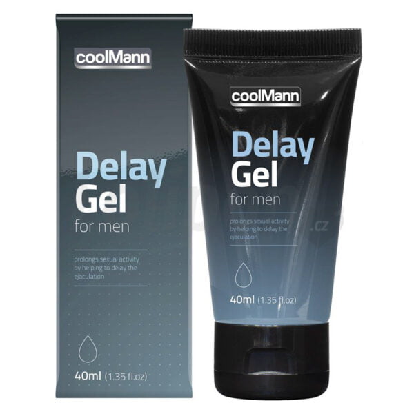 CoolMann Delay gel na oddálení ejakulace s chladivým efektem 40 ml