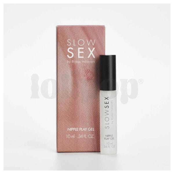 Slow Sex Nipple Play chladivý gel na bradavky s příchutí kokosu 10 ml