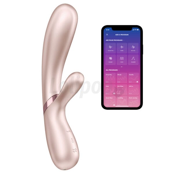 Satisfyer Hot Lover with Bluetooth and App Champagne