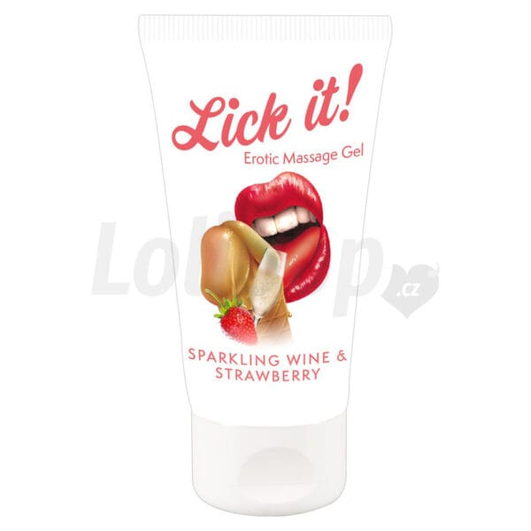 Lick&amp;#45;it Sparkling Wine &amp;amp;amp; Strawberry 50ml