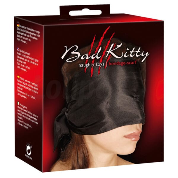 Bad Kitty Bondage Scarf Black