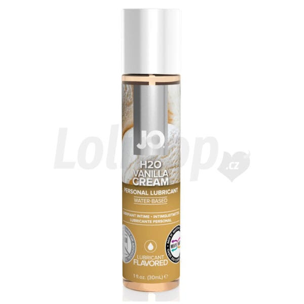 JO H2O Vanilla Creme lubrikant vanilkový krém 30 ml