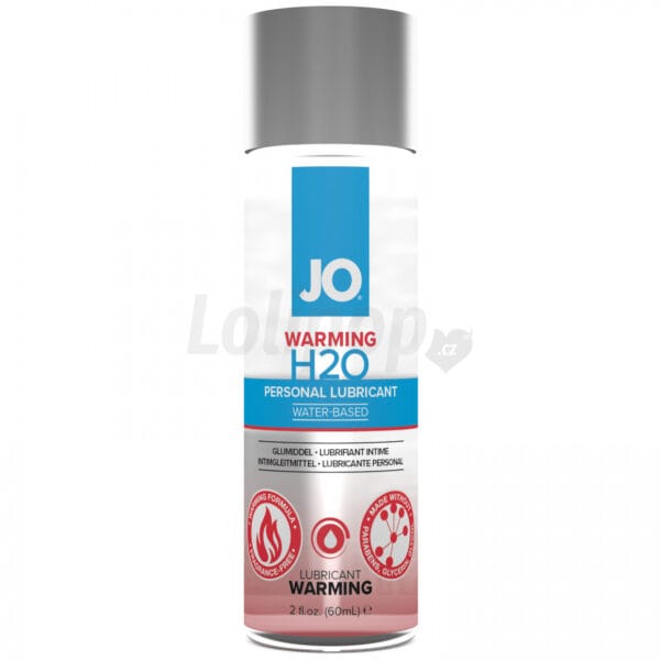 JO H2O Warming Hřejivý lubrikant 60 ml