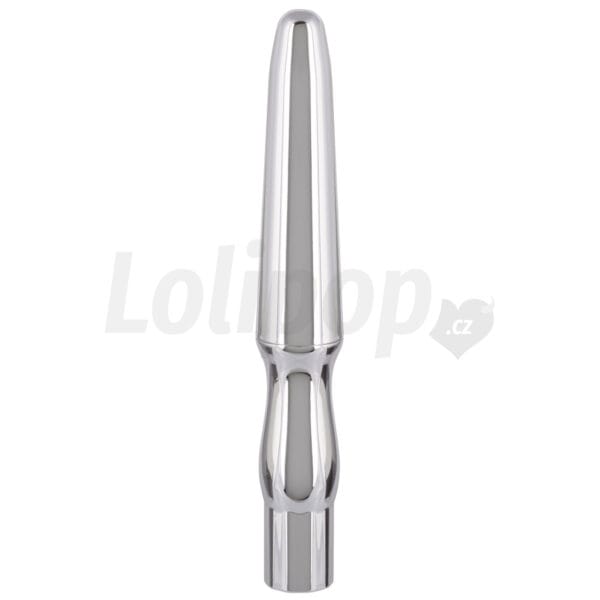 Rechargeable Anal Probe Silver nabíjecí vibrátor