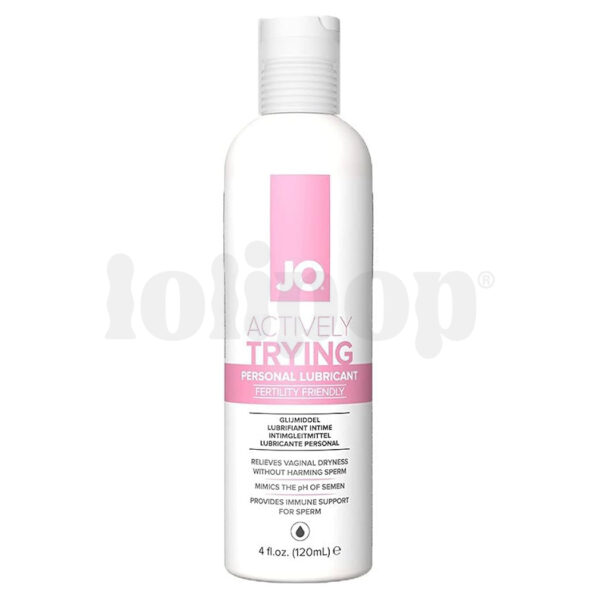 System JO Actively Trying Personal Lubricant Fertility Friendly 120ml