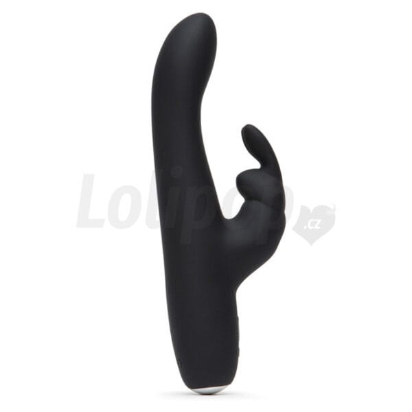 Fifty Shades of Grey Greedy Girl Rechargeable Slimline Rabbit Vibrator