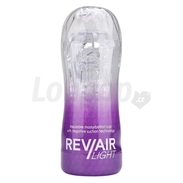 Masturbátor Rev Air Light &amp;#45; s technologií sání